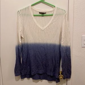Ombré light sweater